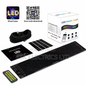 Pattern Animation Programmable Led Display for Store Car Bar Hotel