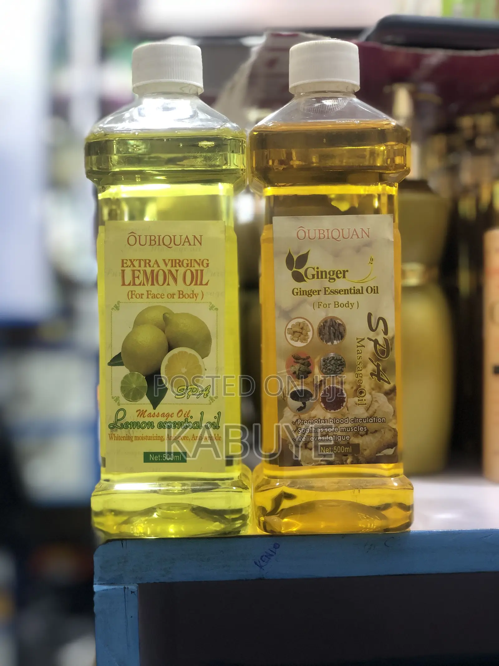Oubiquan Extra Virgin Lemon Oil