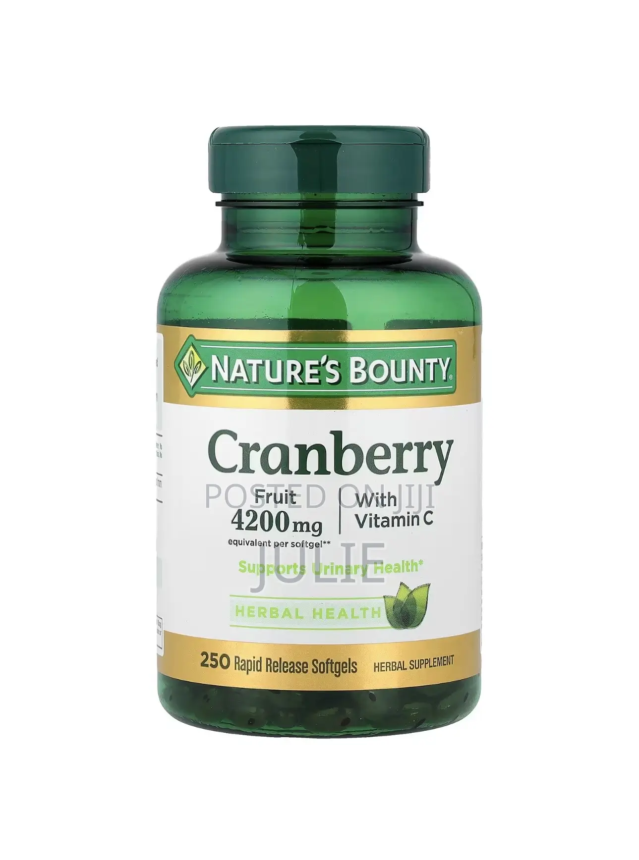 Cranberry Supplements With Vitamin C