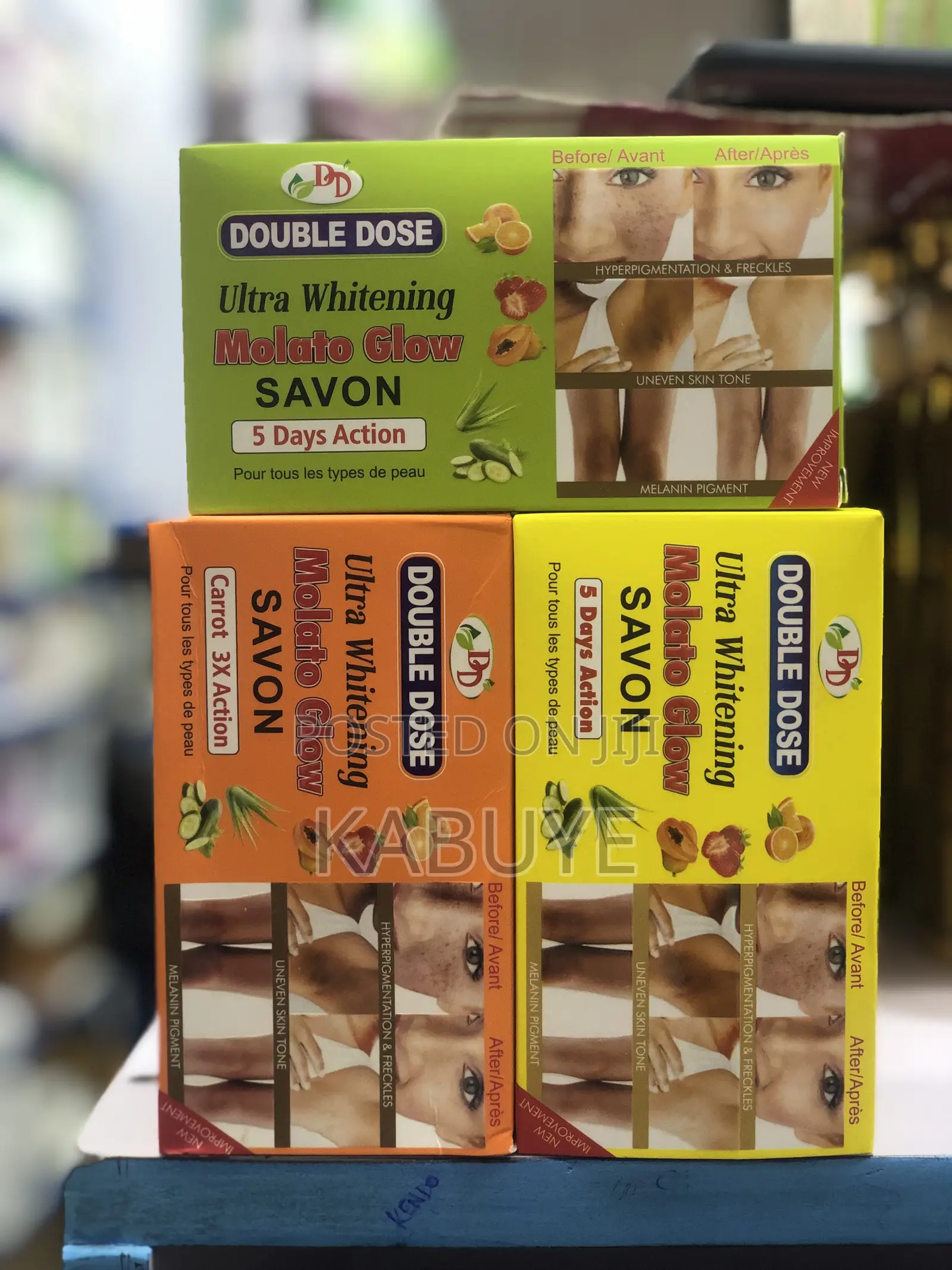 Double Dose Ultra Whitening Molato Glow Soap