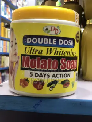 Double Dose Ultra Whitening Molato Soap 500g Jar