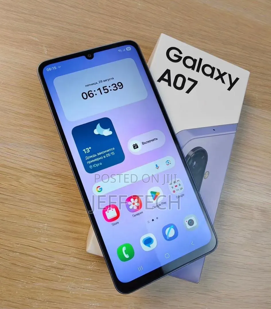 New Samsung Galaxy A07 128 GB Purple