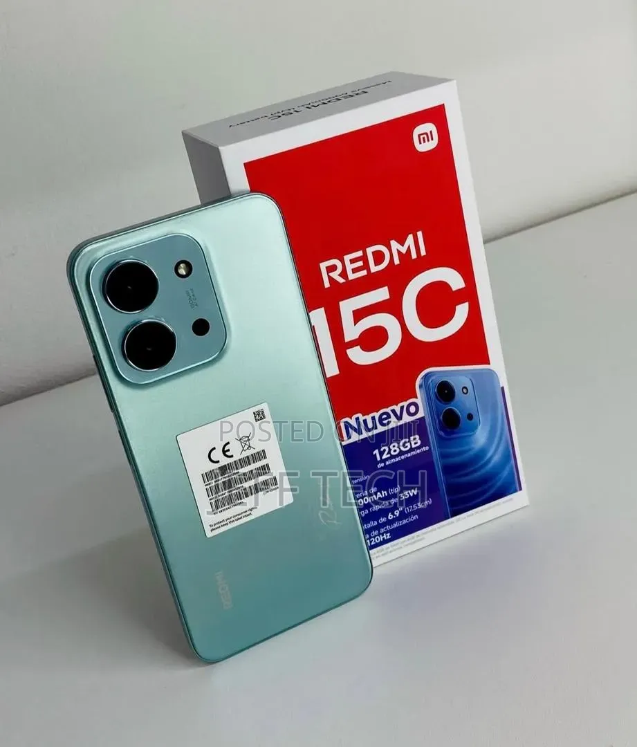 New Xiaomi Redmi 15C 4G 256 GB Green