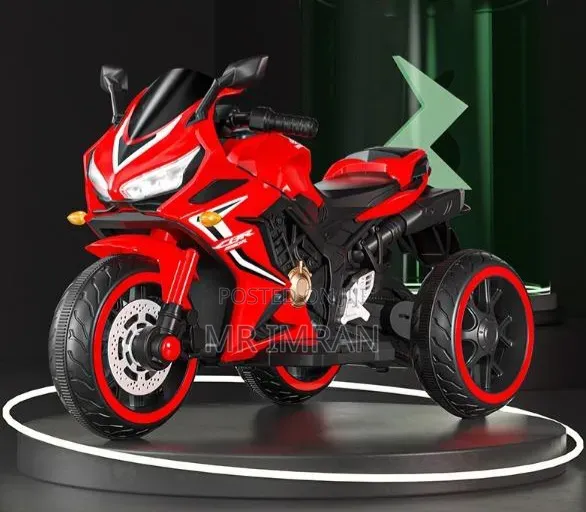 Rechargeable Kids' Electric Tricycle Motorcycle