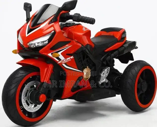 Rechargeable Kids' Electric Tricycle Motorcycle