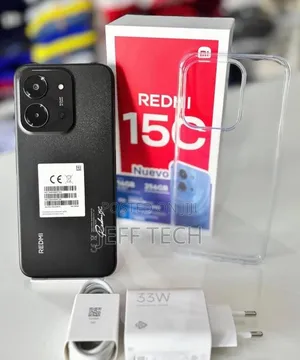 New Xiaomi Redmi 15C 4G 256 GB Black