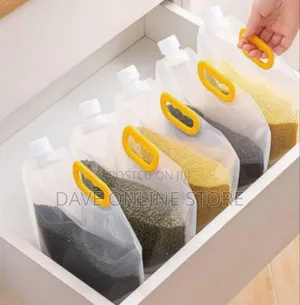 Flexible Pour Spout Storage Pouch for Dry Goods