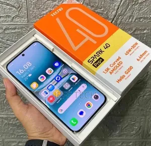 New Tecno Spark 40 Pro+ 256 GB White