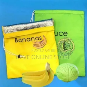 Reusable Food Storage Bag for Produce and Refrigeration