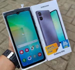 New Samsung Galaxy A06 128 GB Black