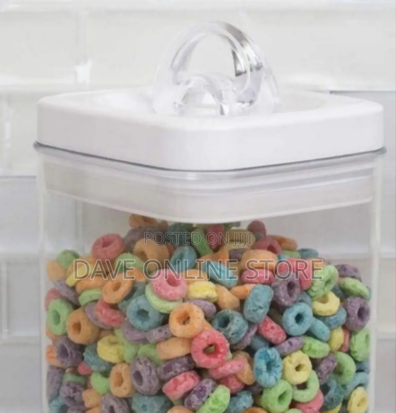 Dlux Tall Airtight Food Storage Container for Pantry Organization