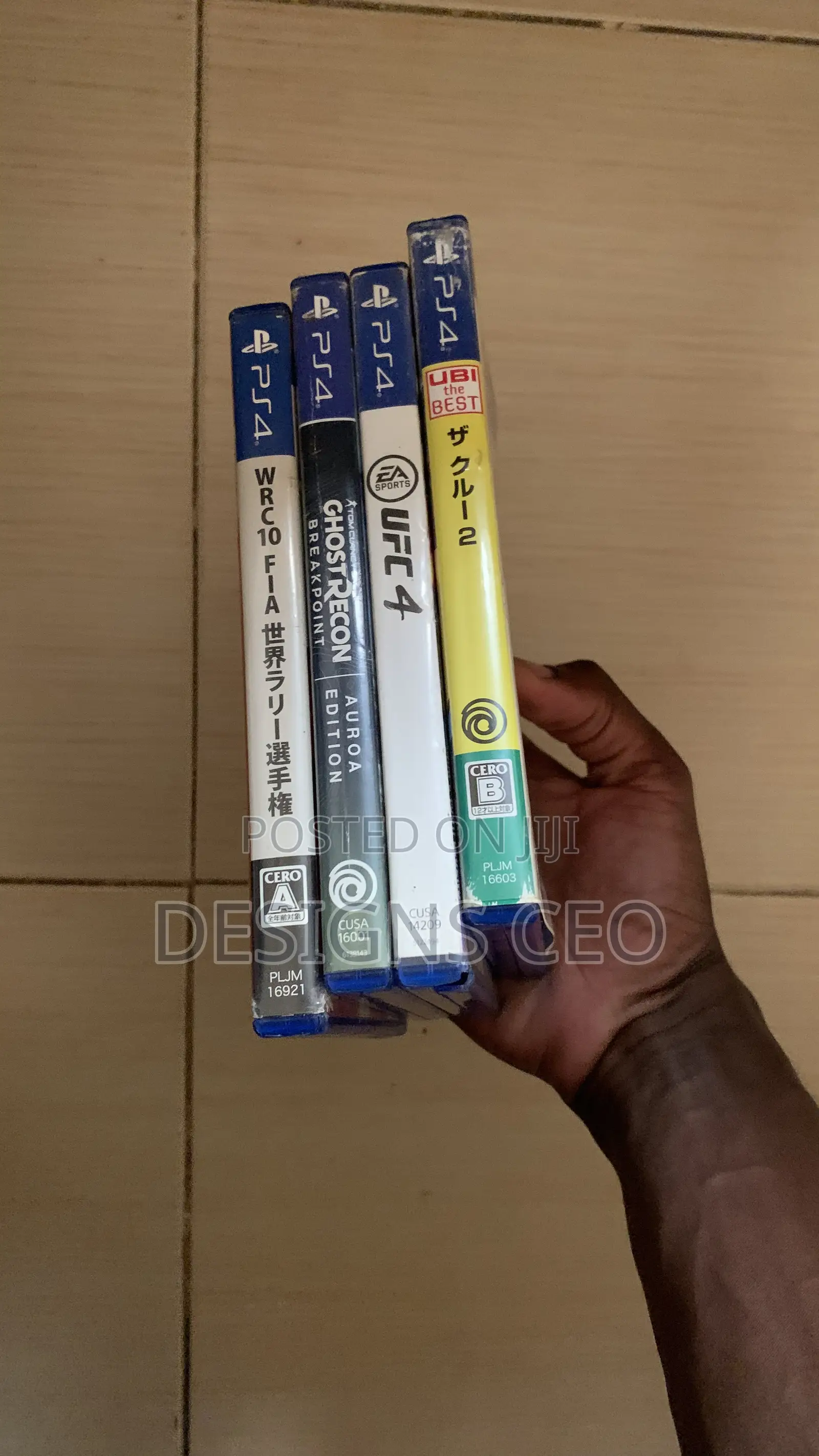 Ps4 Game Disks