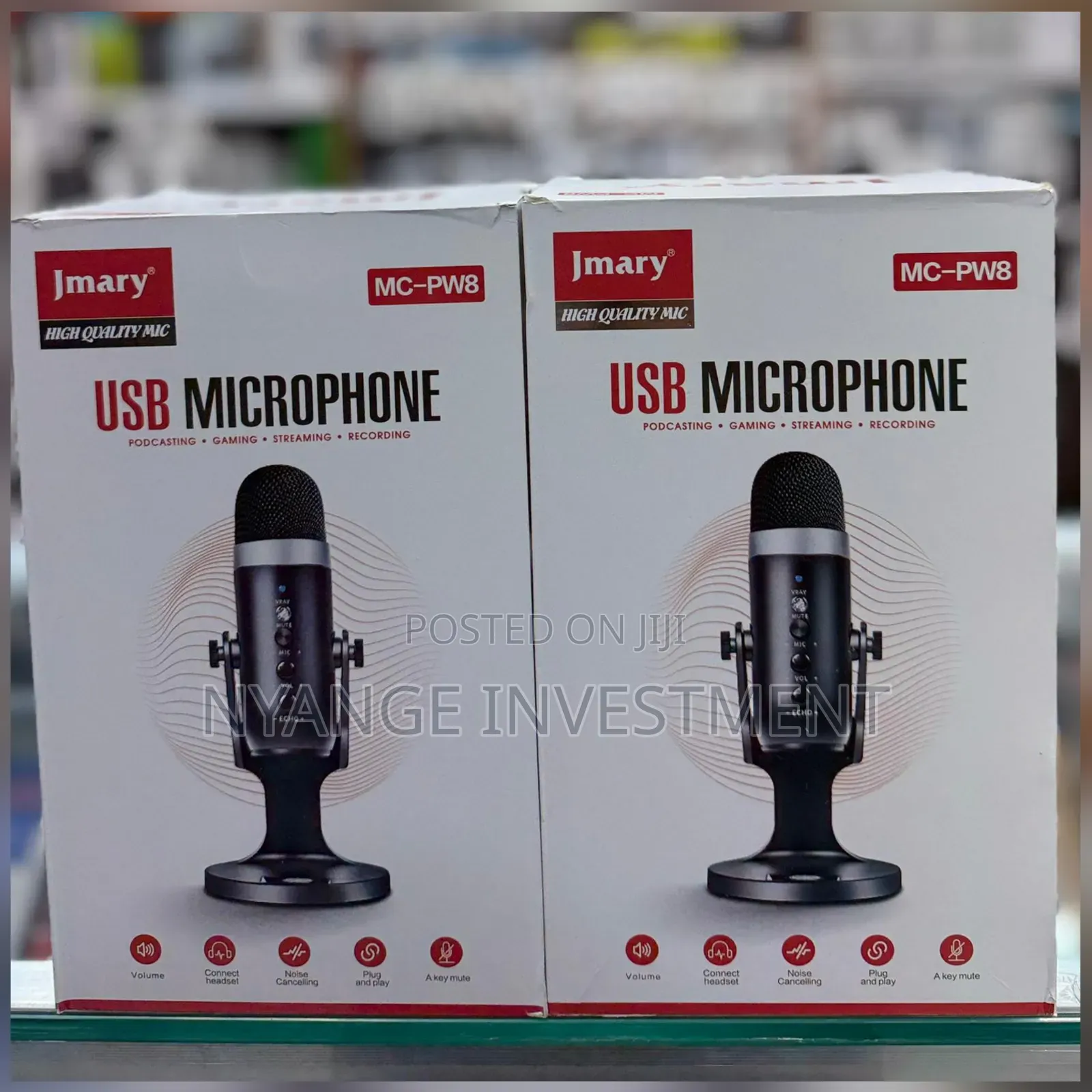 Jmary Mc-Pw8 Usb Microphone. Usb Microphone