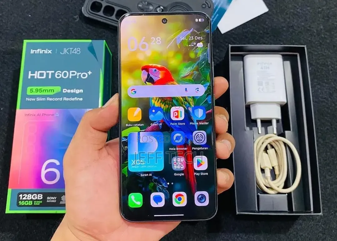 New Infinix Hot 60 Pro+ 128 GB Gray