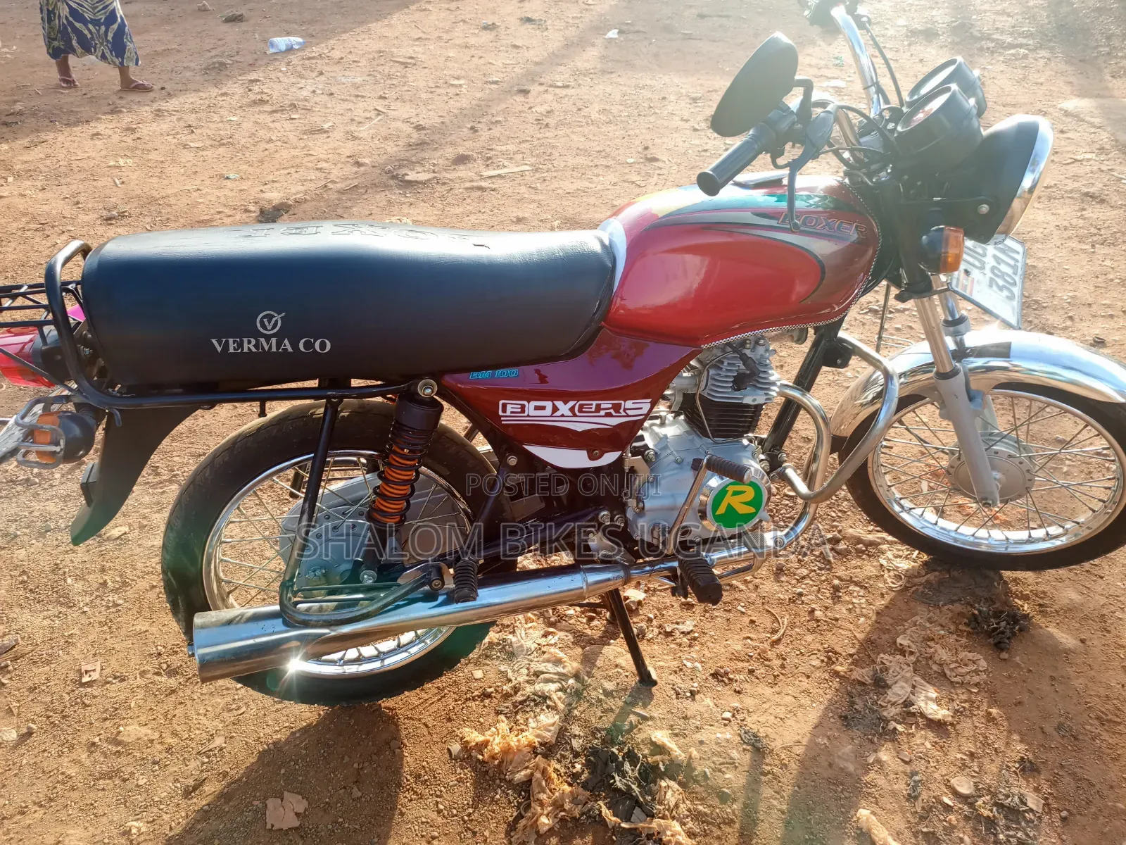 Bajaj Boxer 2025 Red