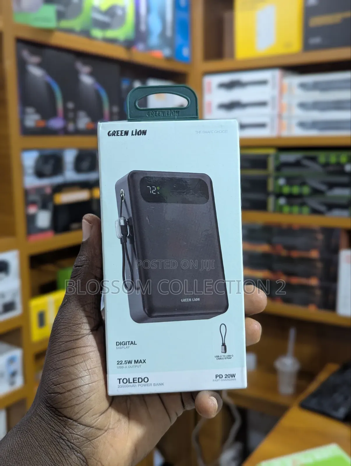 Green Lion Toledo 20000mah Power Bank Pd 20w