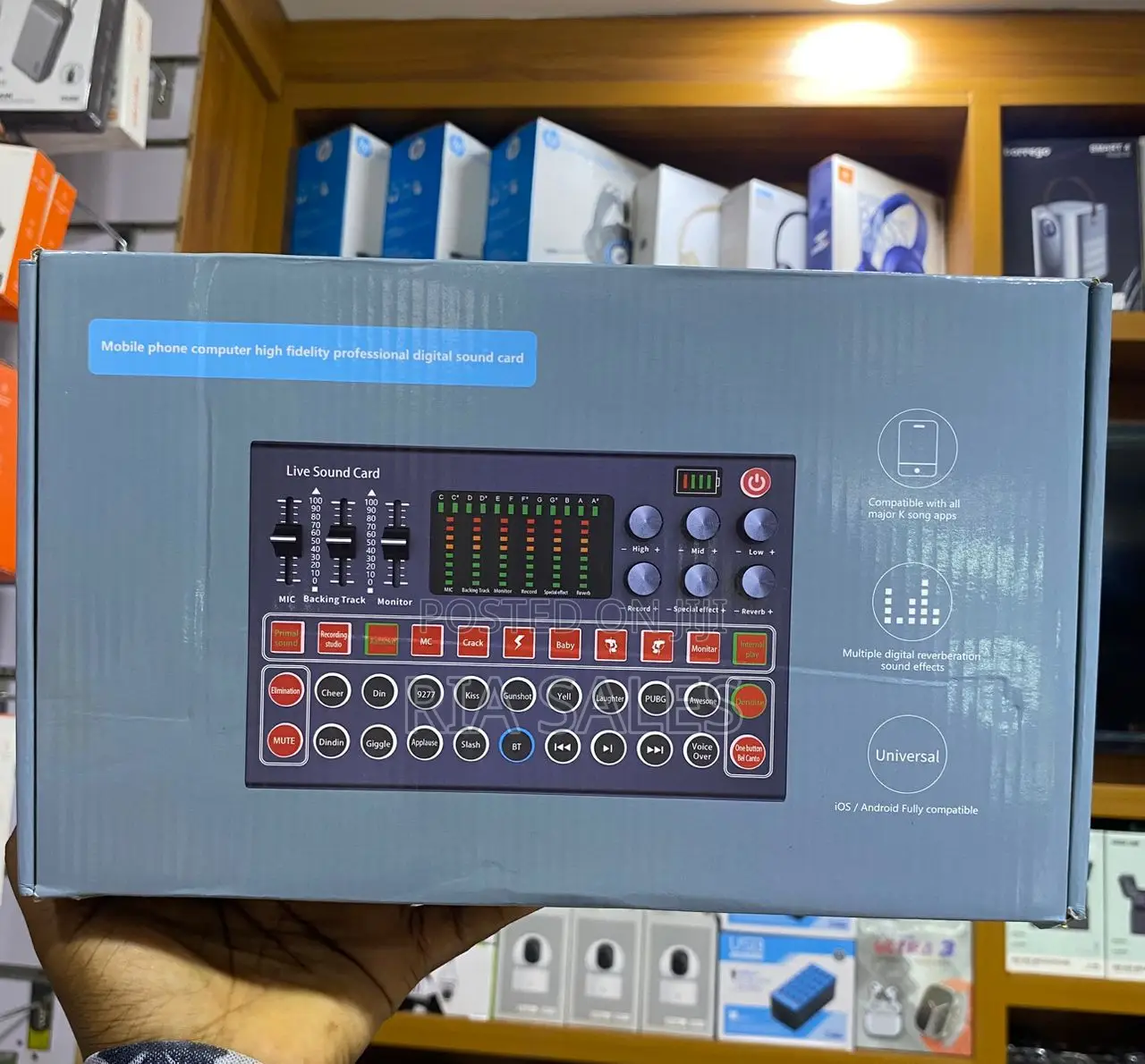 M9 Audio Interface Sound Card