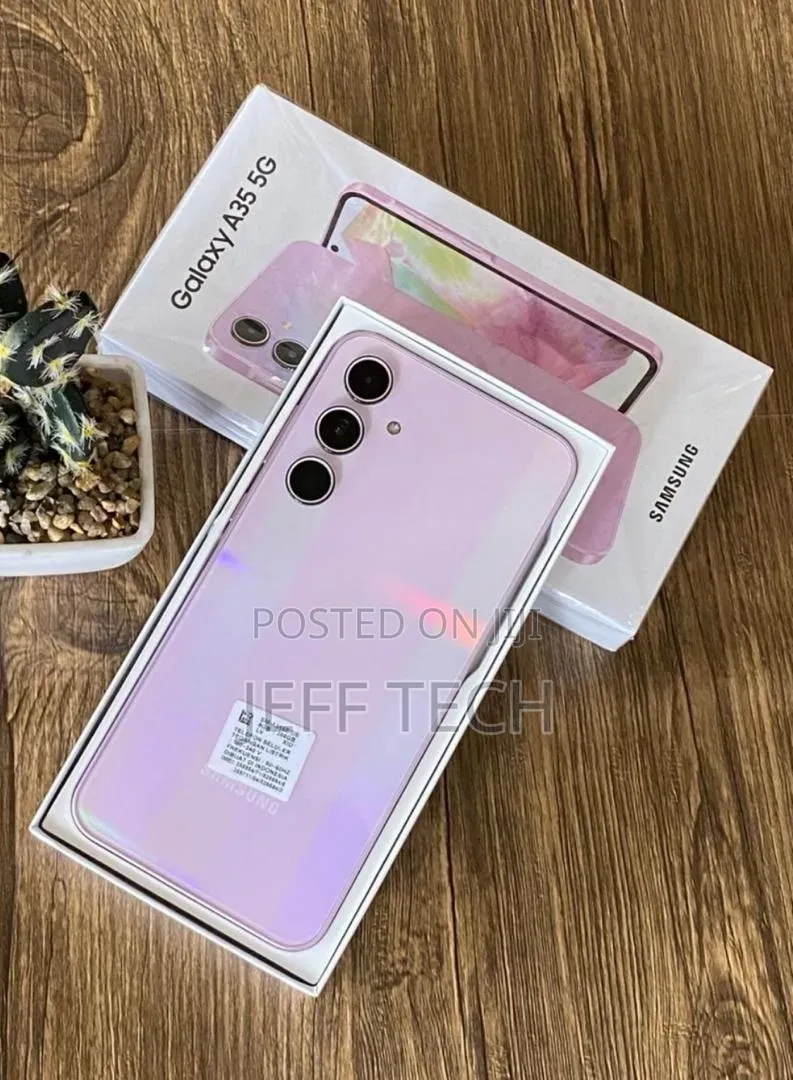 New Samsung Galaxy A35 256 GB Pink