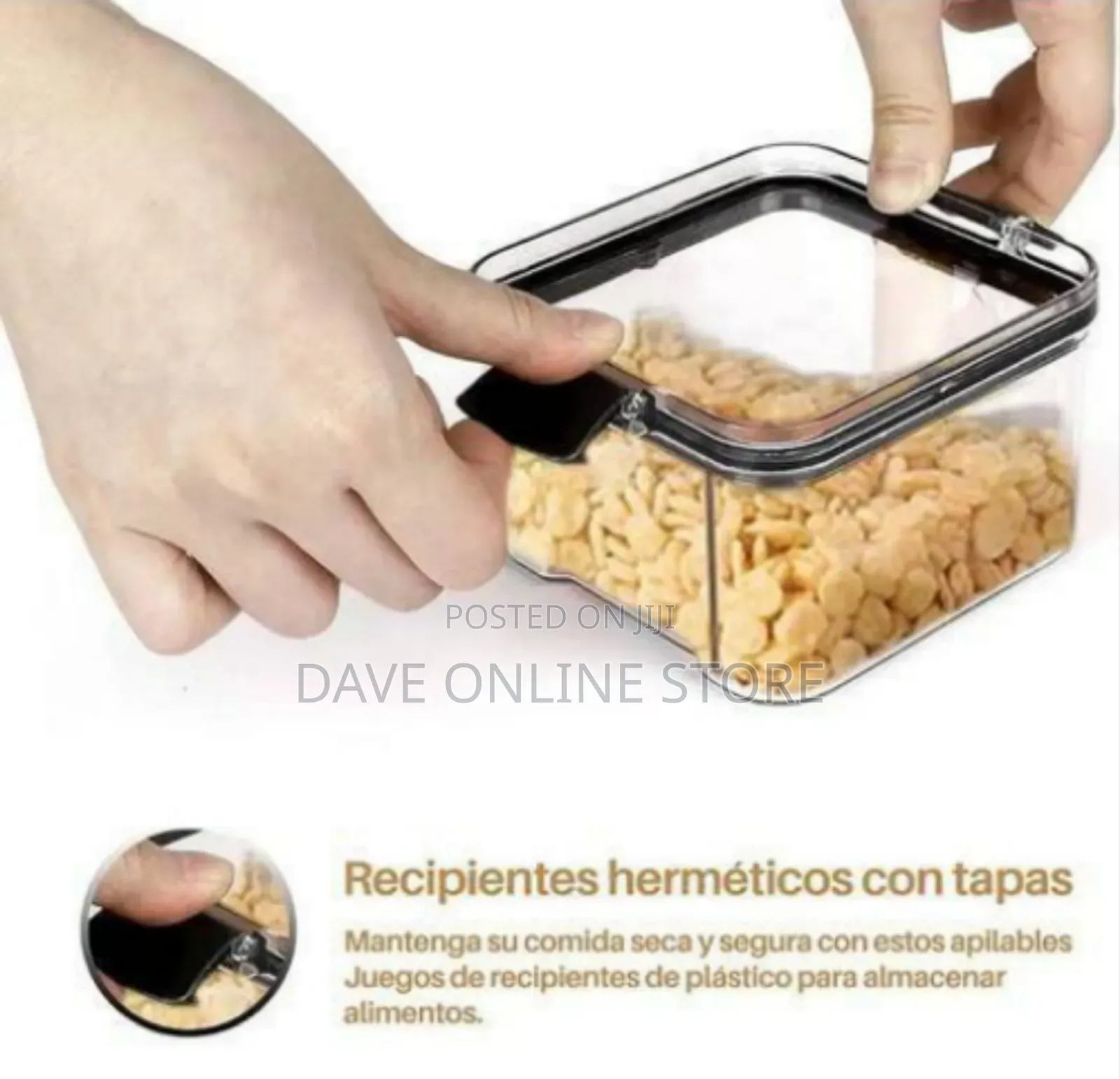 Elegant Airtight Food Storage Container Set (6pcs)