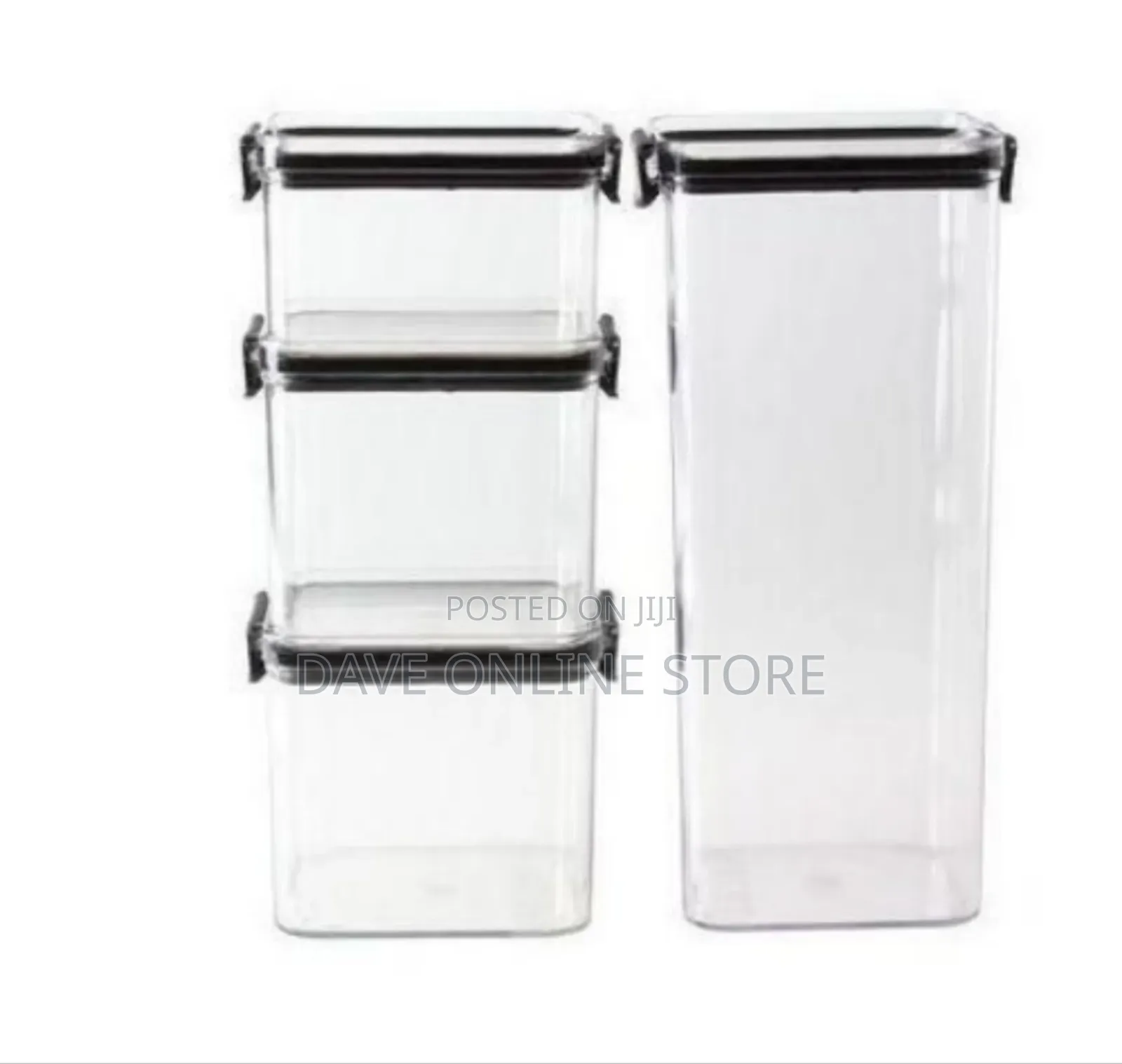 Elegant Airtight Food Storage Container Set (6pcs)