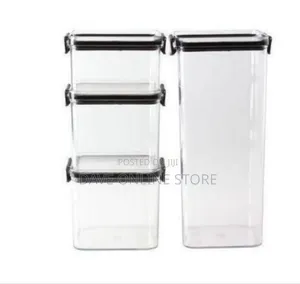 Elegant Airtight Food Storage Container Set (6pcs)