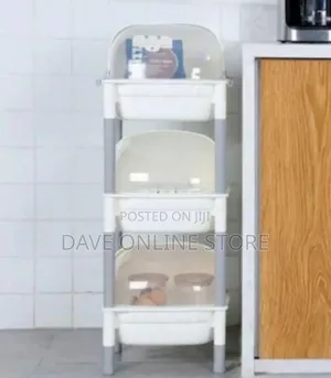 Vertical Stacking 3-Tier Storage and Organizer System
