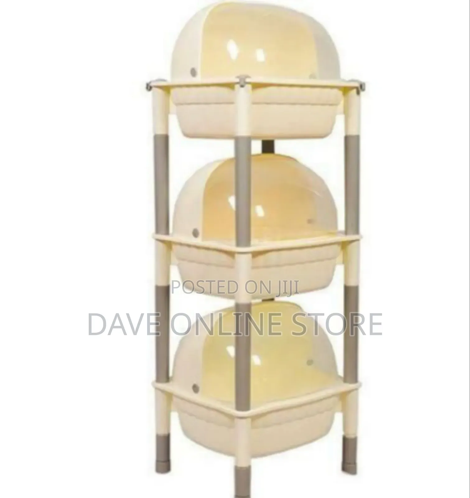 Vertical Stacking 3-Tier Storage and Organizer System