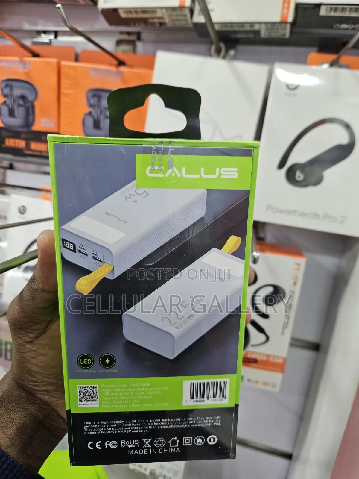 Power Bank Calus Fast301m 30000mah 22.5w
