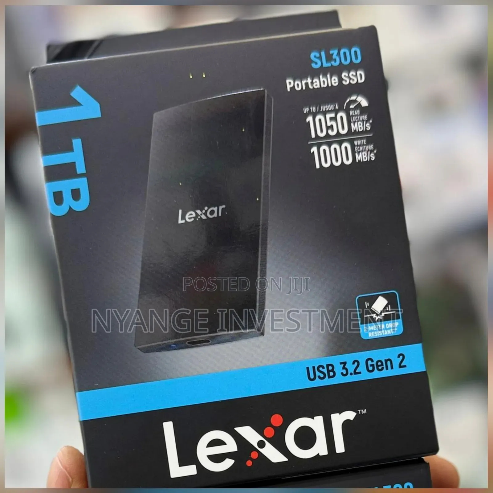 1tb Lexar Sl300 Portable SSD