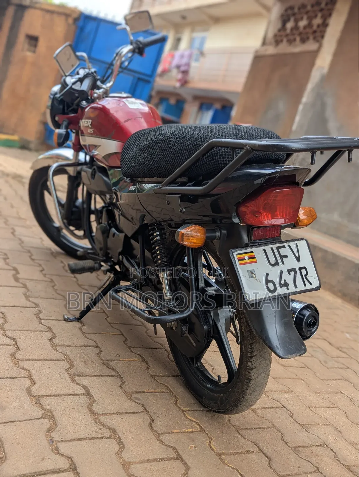 Hero Hunter 125 2022 Red