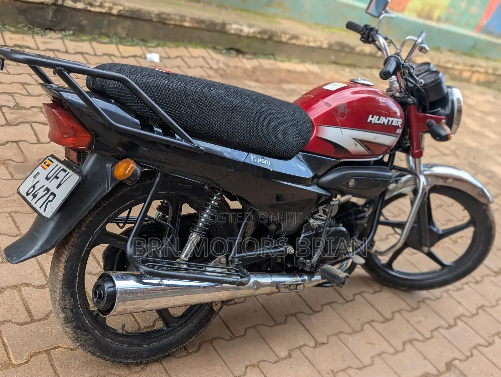 Hero Hunter 125 2022 Red