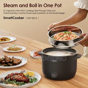 Oraimo Non-Stick Electric Steamer Boiler Smart Cooker Ohp-201a