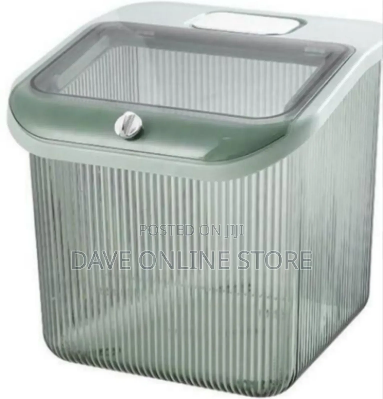 Elegant Fluted Airtight Food Storage Container With Transparent