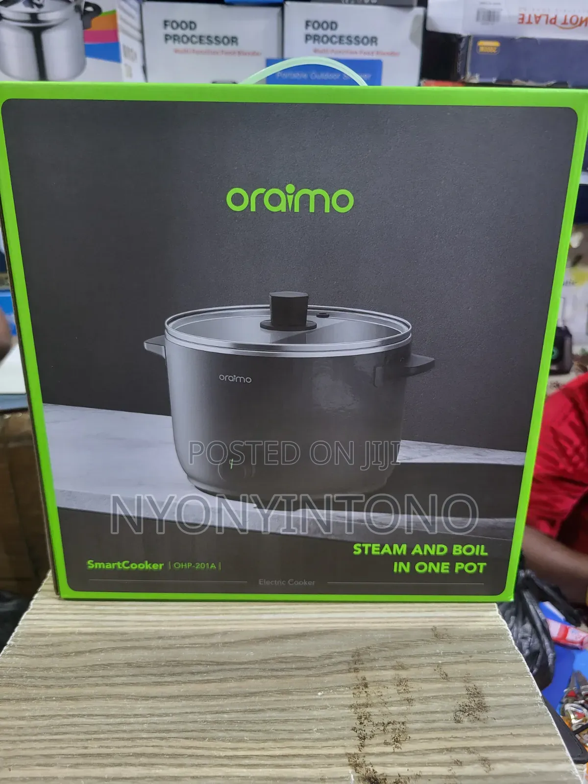 Oraimo Non-Stick Electric Steamer Boiler Smart Cooker Ohp-201a