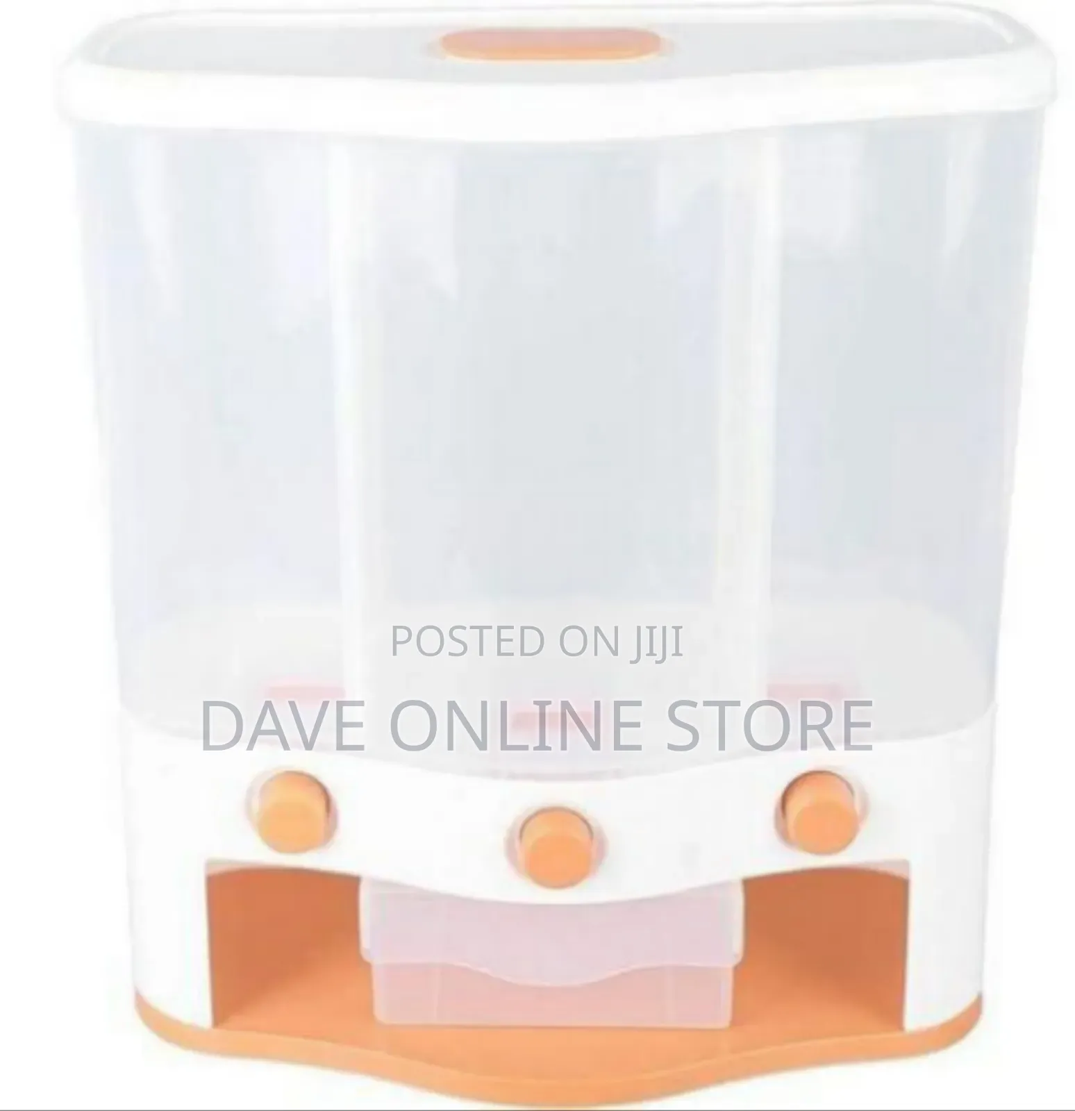 3 Grid Grain Storage Container/ Dispenser