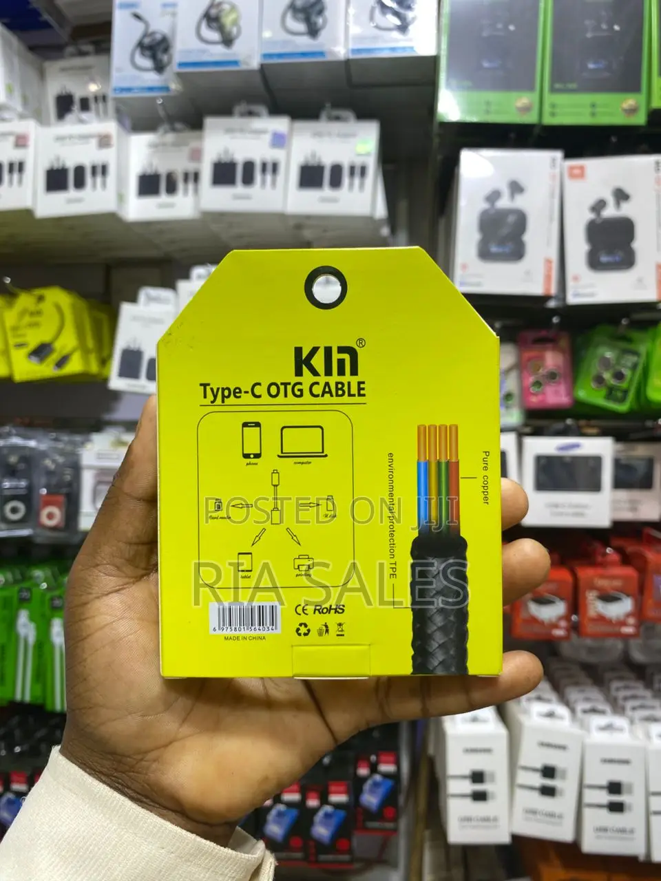 Kin Type-c Otg (On-the-go) Cable (Model Ky-167)
