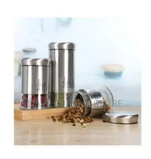 Set of 3 Food Storage Canisters
