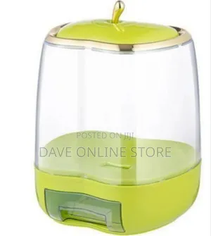 Charming Apple-Shaped Desktop Organizer and Storage Canister