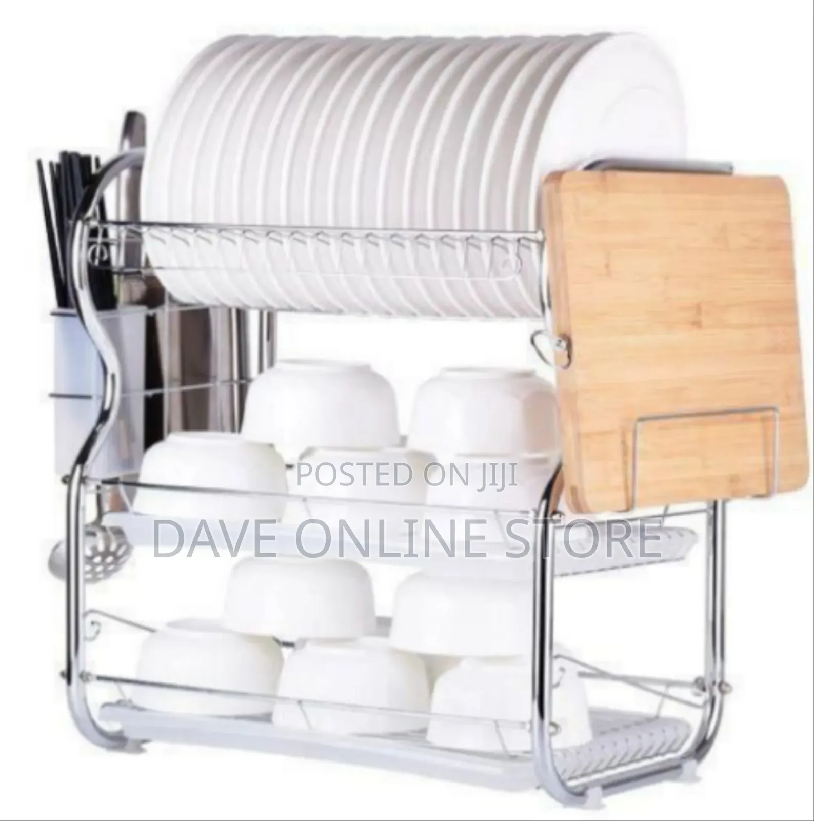 Three-Tier Multi-Function Dish Drying Rack