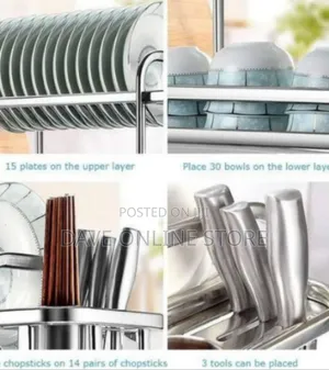 2 Tier Dish Drying Rack