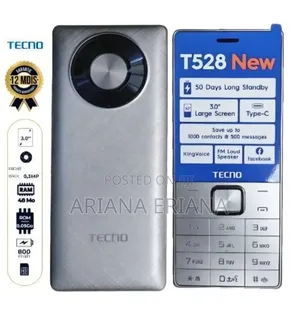 New Tecno T528 Gray