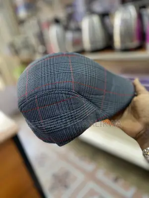 Checked Kangaroo Cap