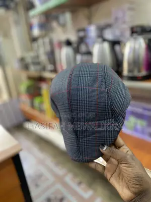Checked Kangaroo Cap