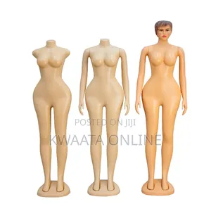 Woman Manikin Dress Form, Realistic Mannequins Model Dummy With Head