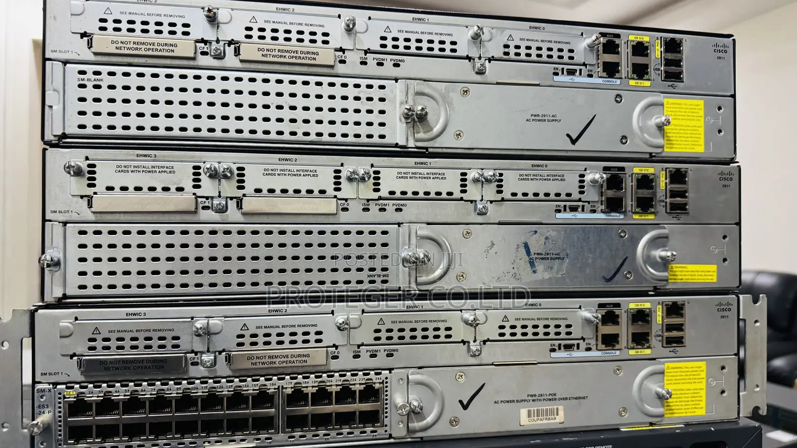 Cisco 2911 Isr Enterprise Network Router