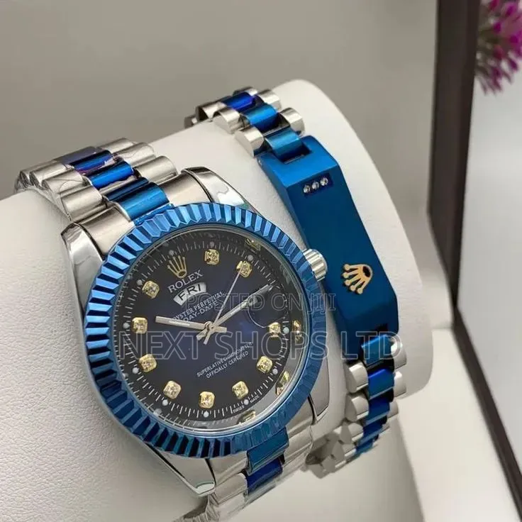 Rolex Watch /Silver Blue Rolex Watch/Rolexx Watches/Rolexxx Watches Rw