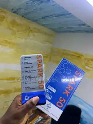New Tecno Spark 50 128 GB Black