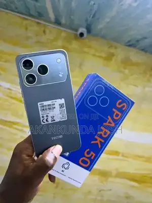 New Tecno Spark 50 128 GB Gray