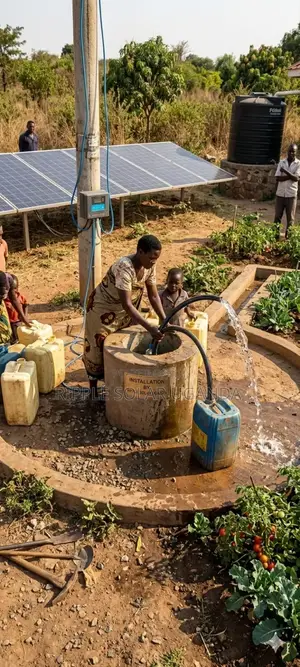 Solar Water Pump 750w 95m Head Deep Well Borehole 72v