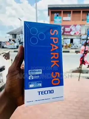 New Tecno Spark 50 128 GB Silver